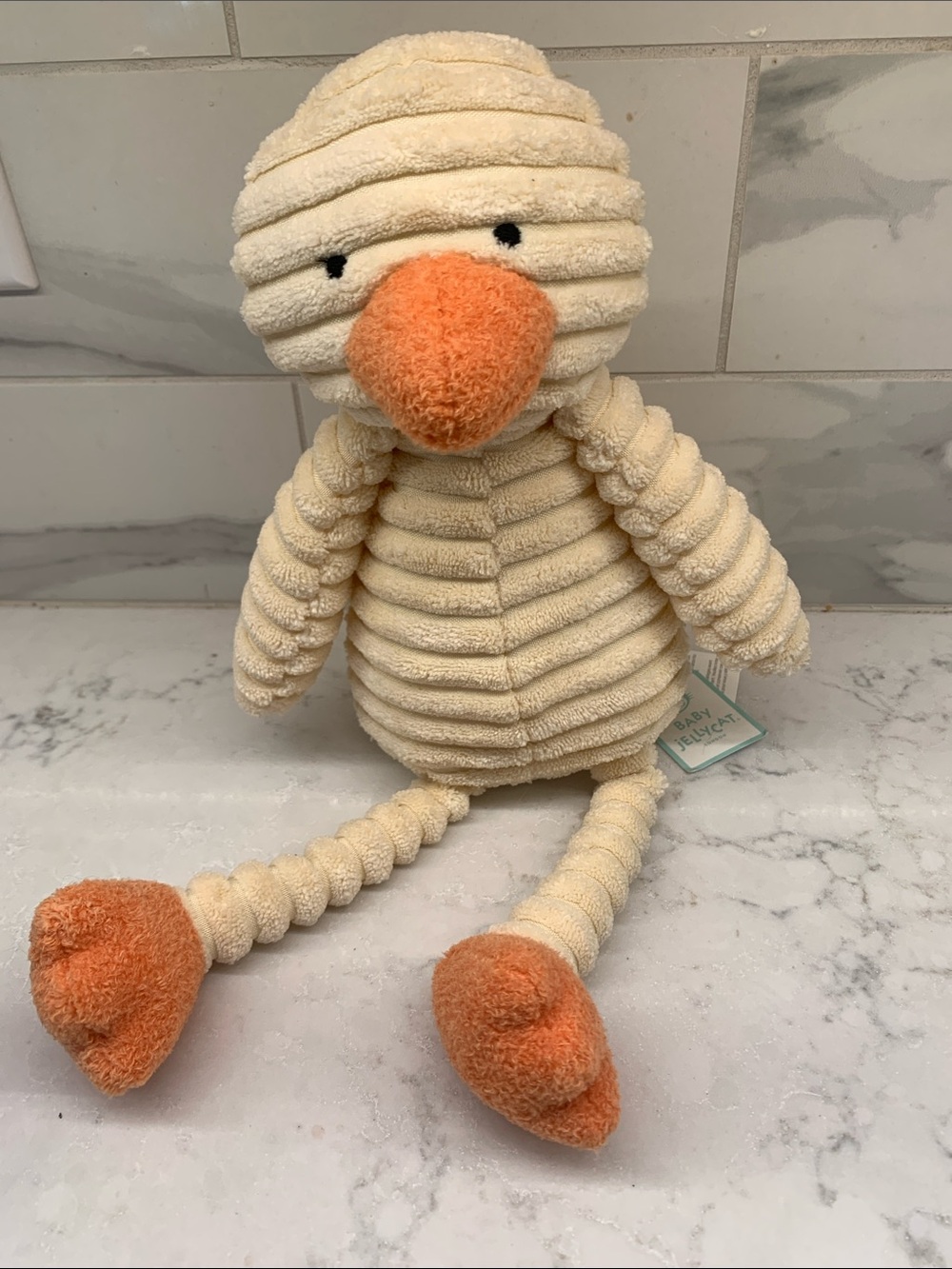 NEW Jellycat Cordy Roy Duck Ribbed Plush - Picture 4 of 9